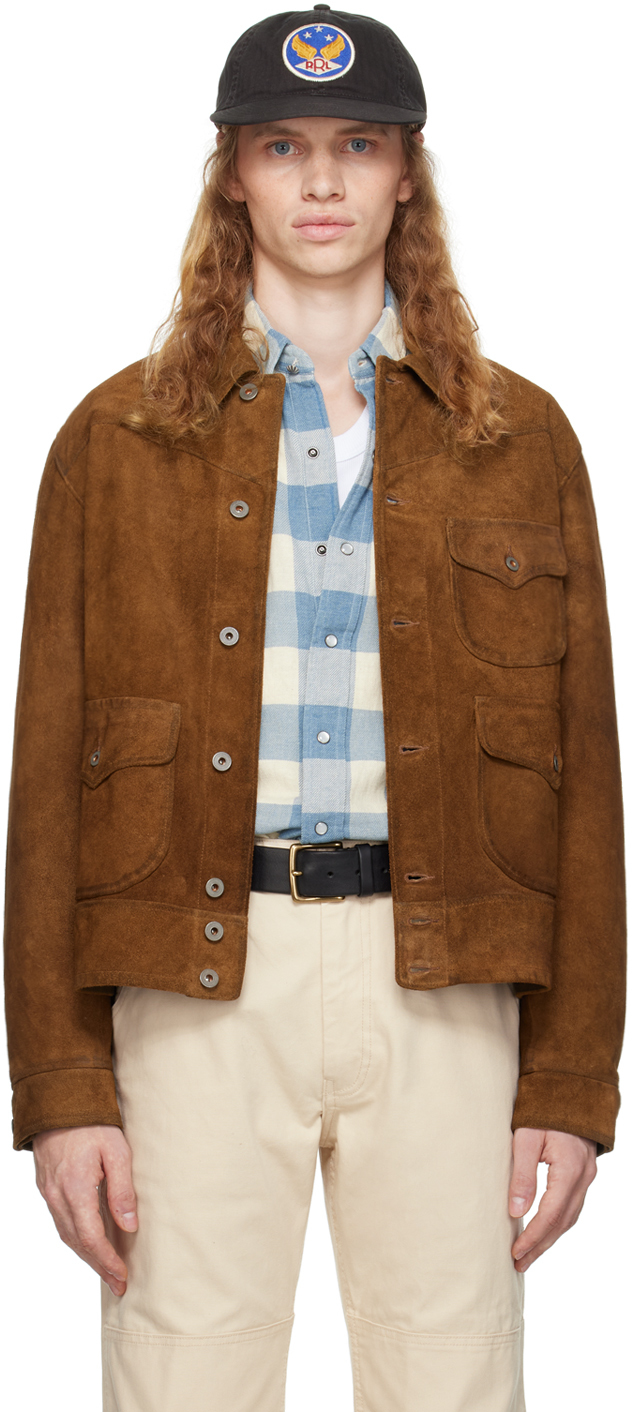 Rrl roughout suede jacket on sale