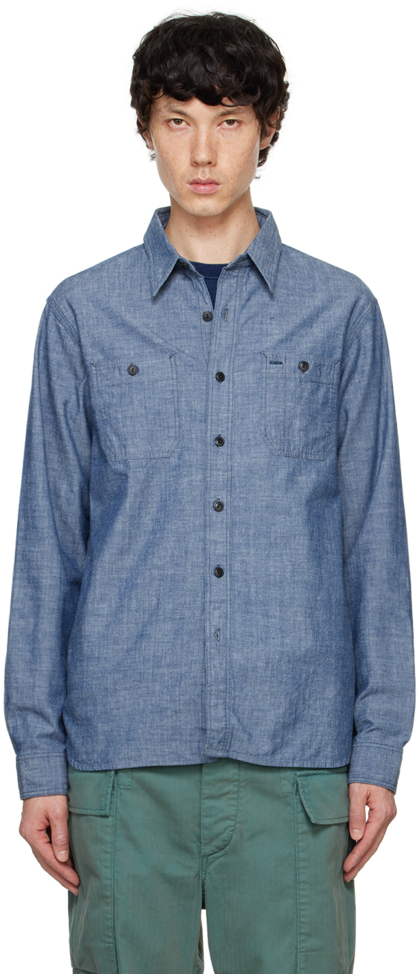 Indigo Chambray Shirt