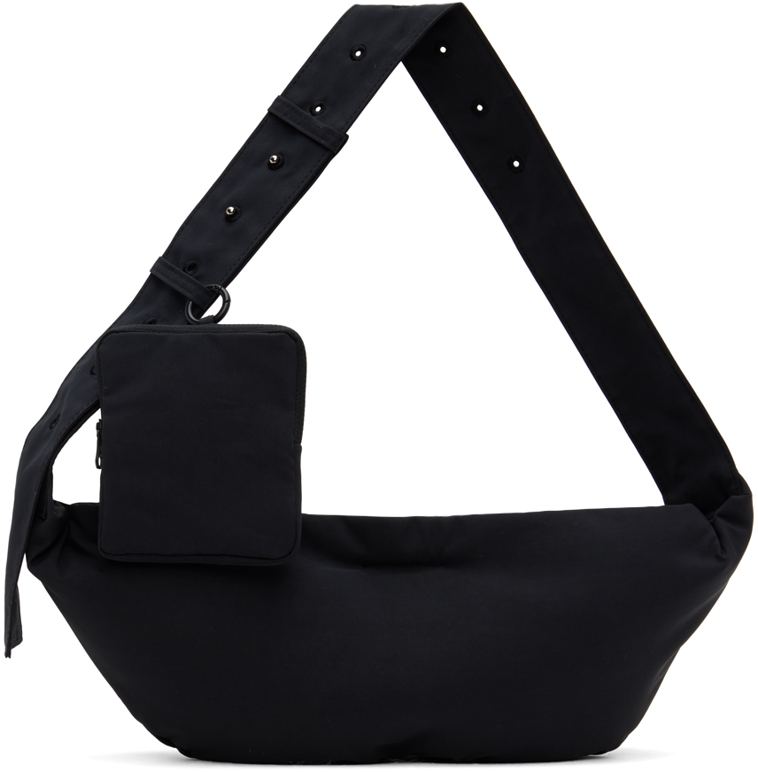 AMOMENTO: Black 3 Way Pouch | SSENSE