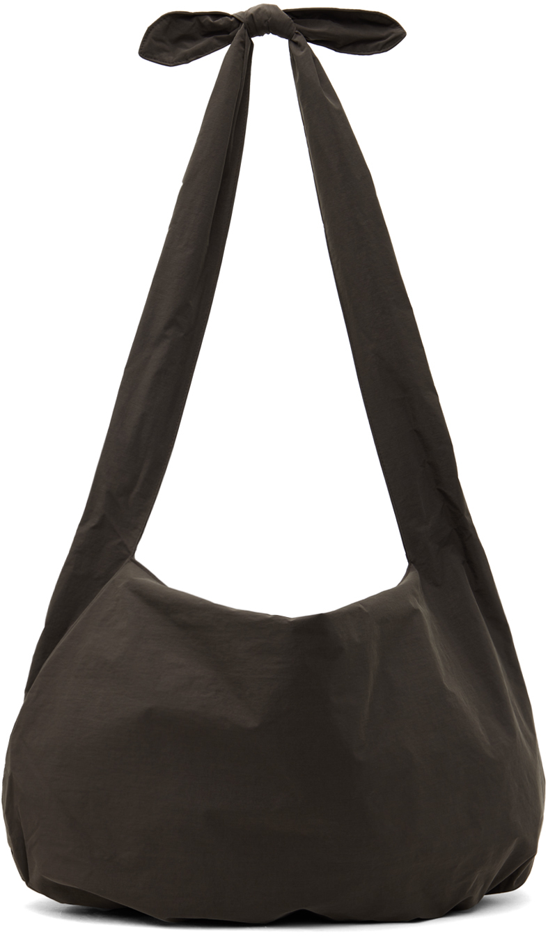SSENSE Exclusive Brown Large Shoulder Bag
