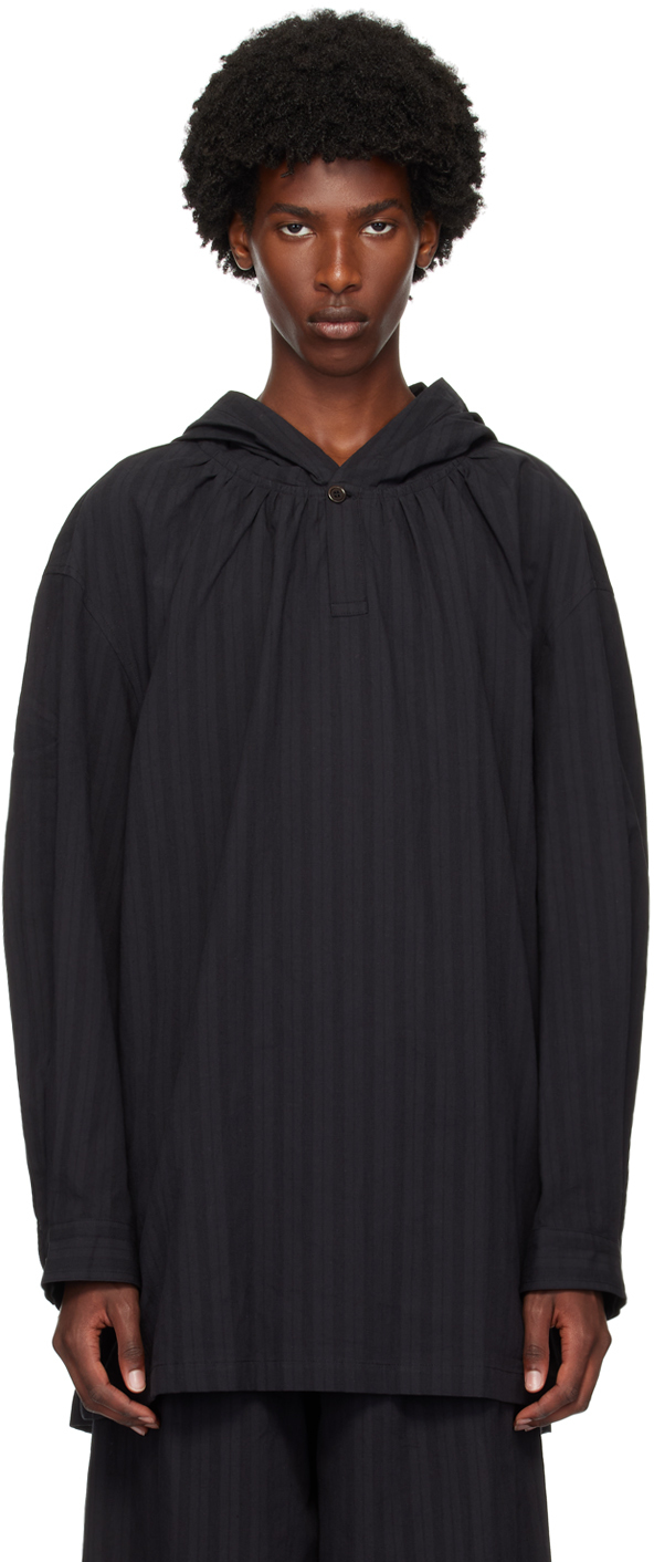 ファッションシーンで話題のこれから流行るブランド12選 Black Sale on AMOMENTO by Top Hooded Shirring ジャケット・アウター