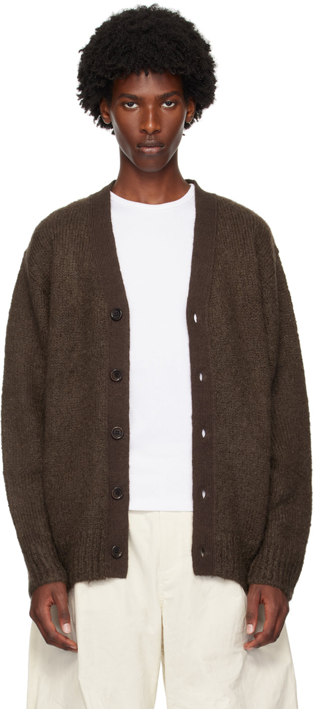 Brown Grandpa Cardigan