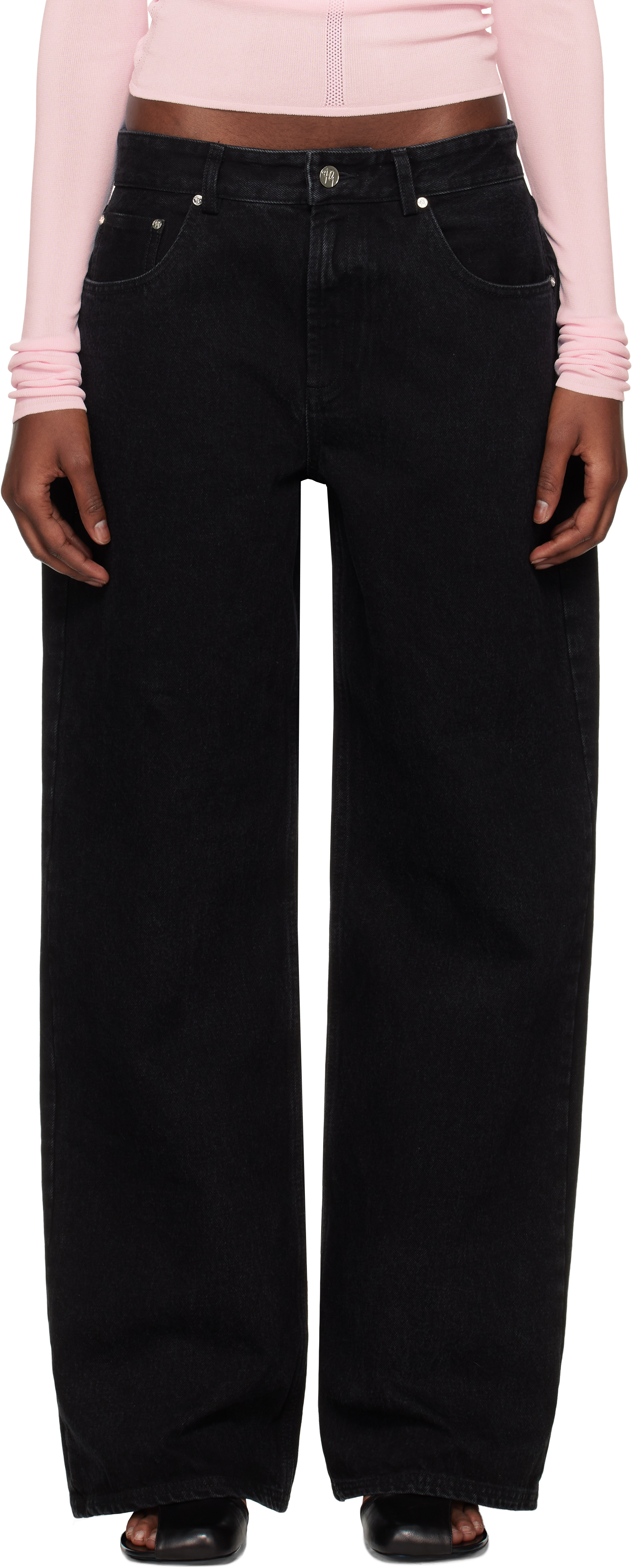 Black 09 Baggy Jeans