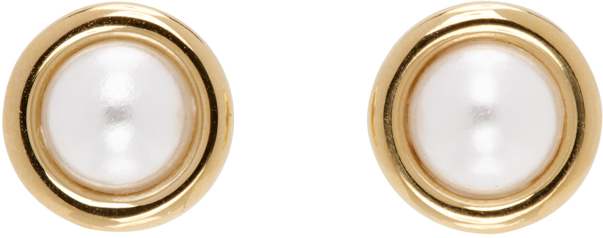 numbering gold #9135 earrings