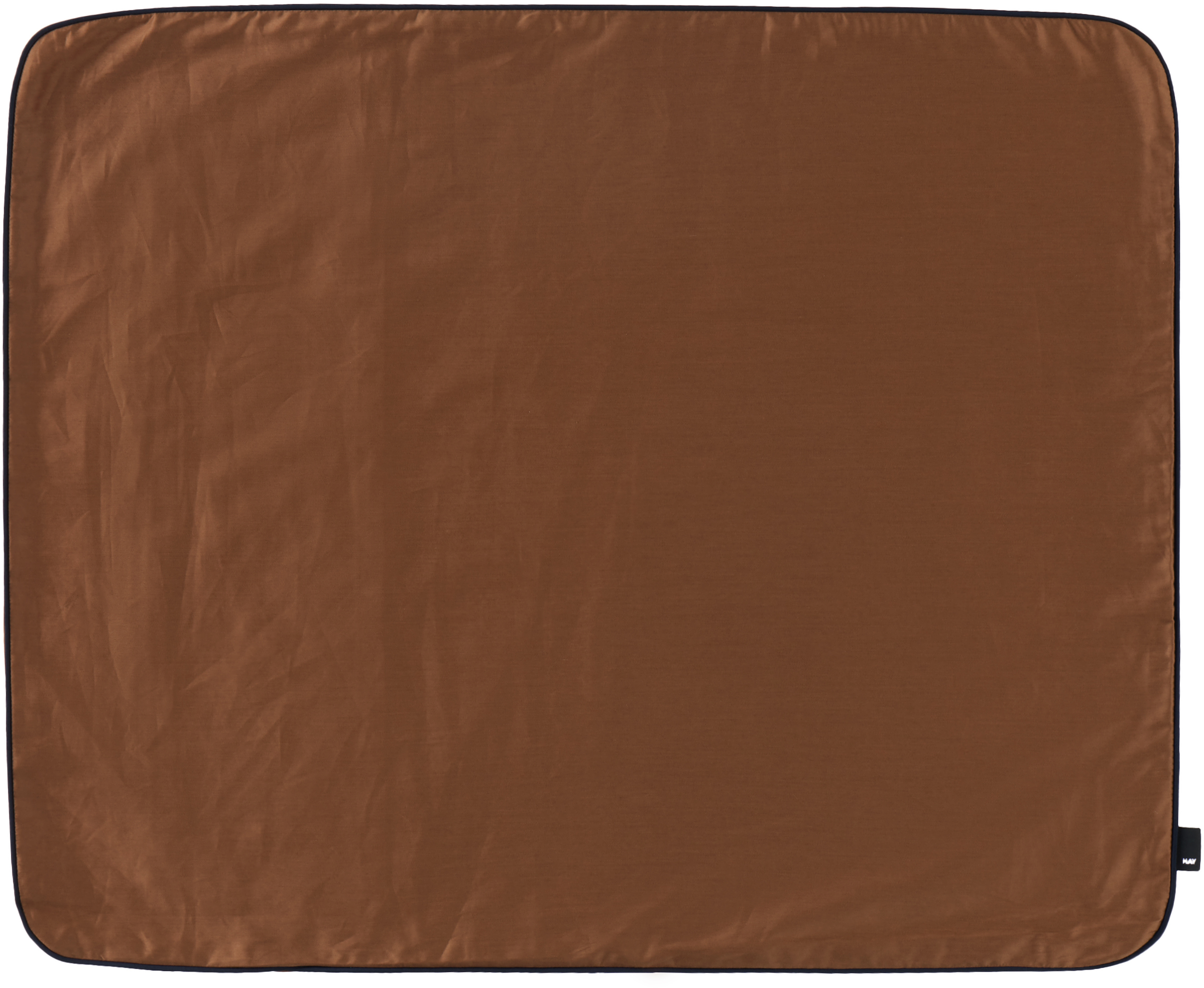 Hay Brown & Black Outline Pillow Case