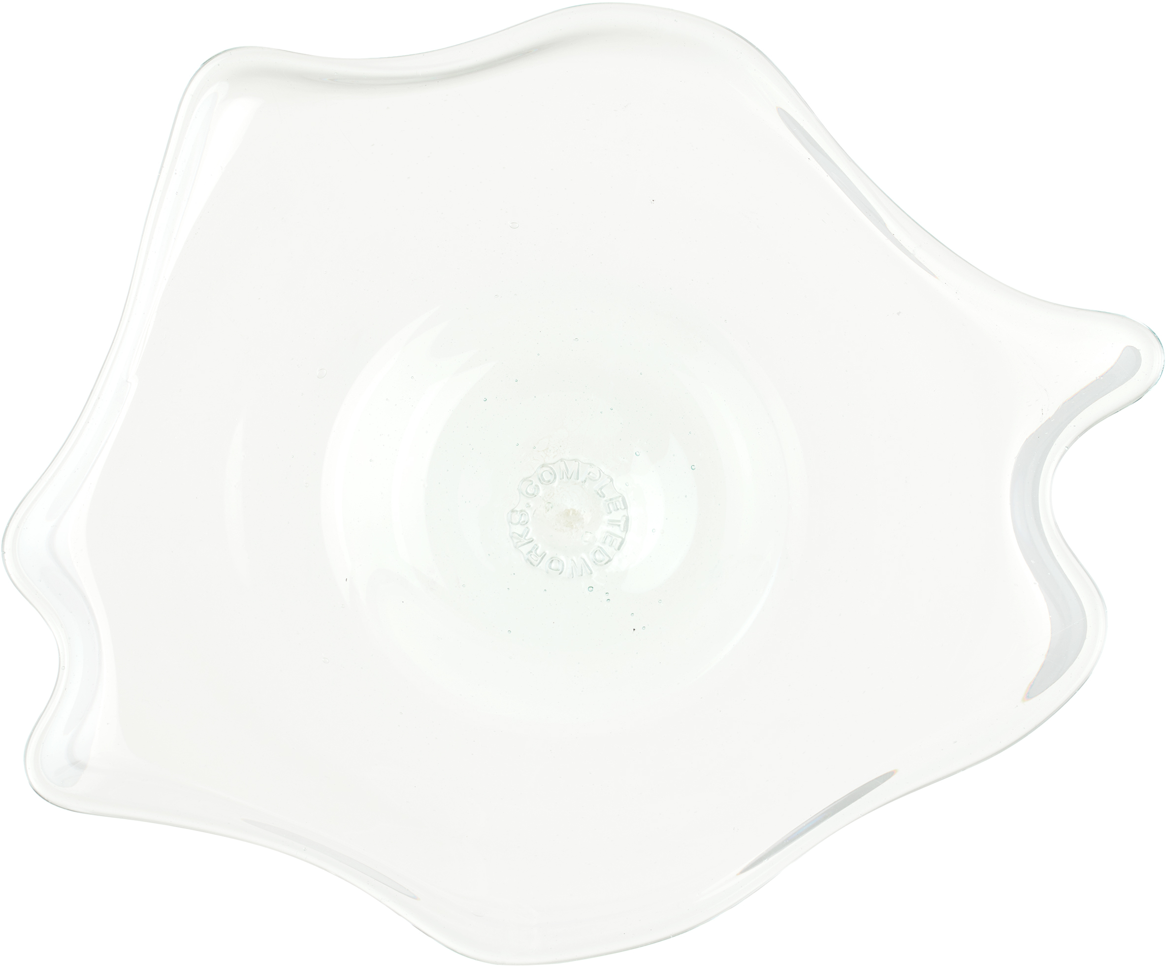 Completedworks Pond Serving Plate In Clear