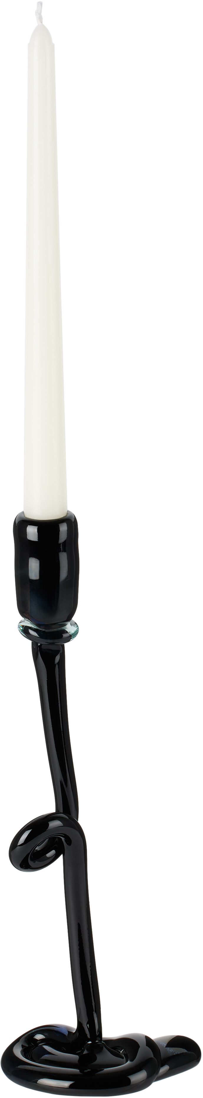 Completedworks Black Thaw Candle Holder In Black