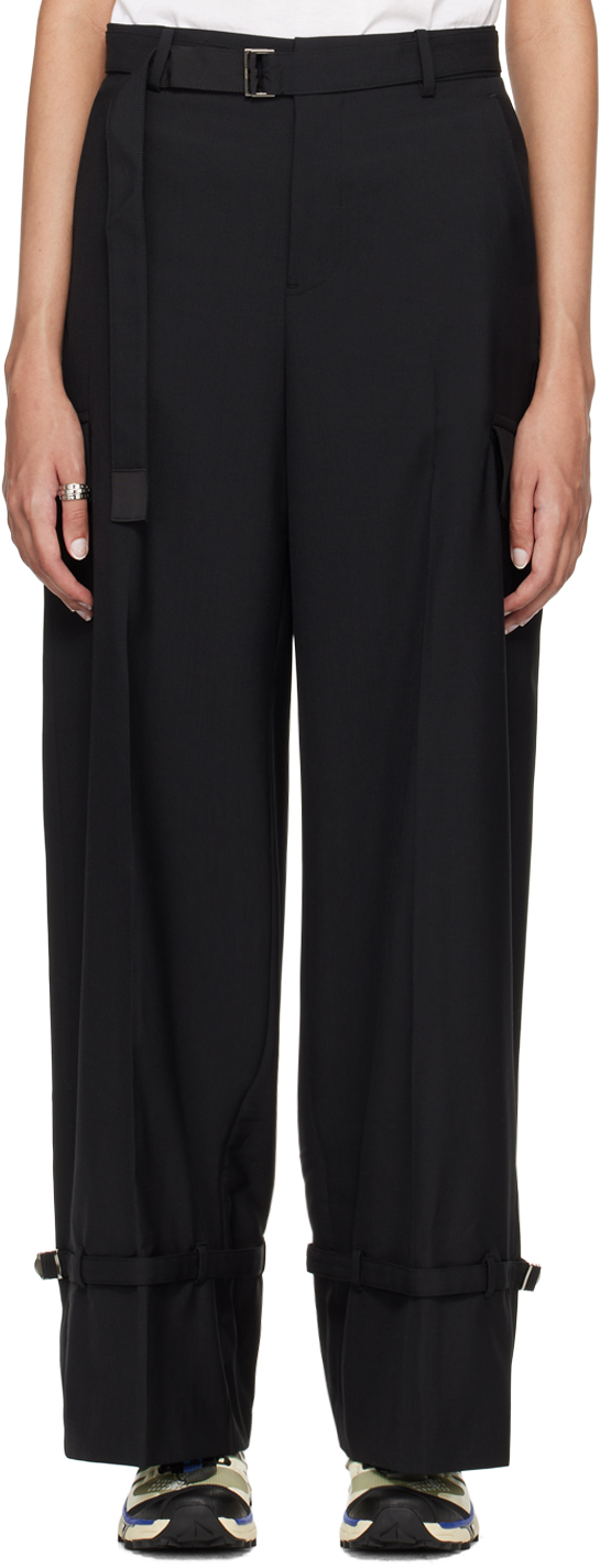 Black Suiting Trousers