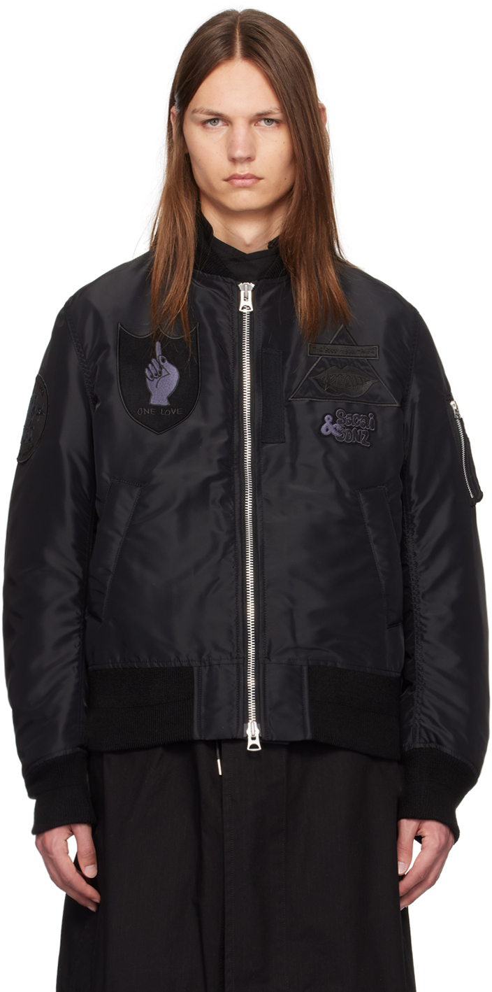 Black Gonz Edition Bomber Jacket