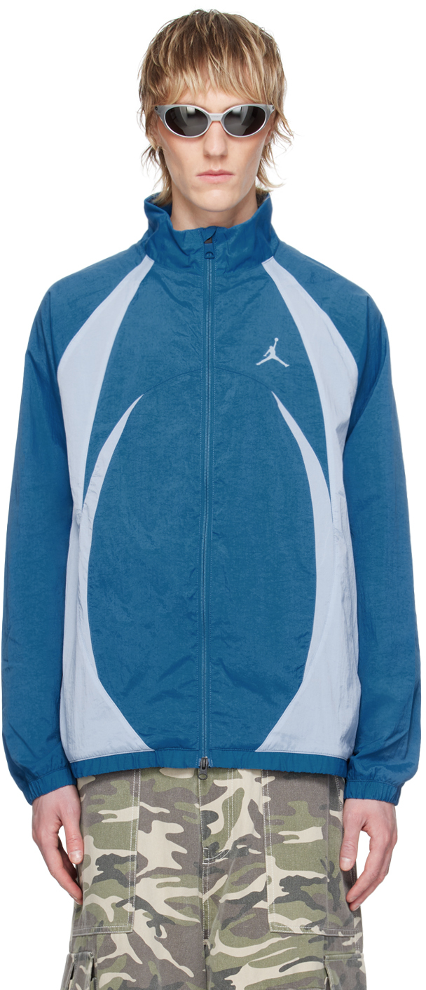 Blue Sport Jam Track Jacket