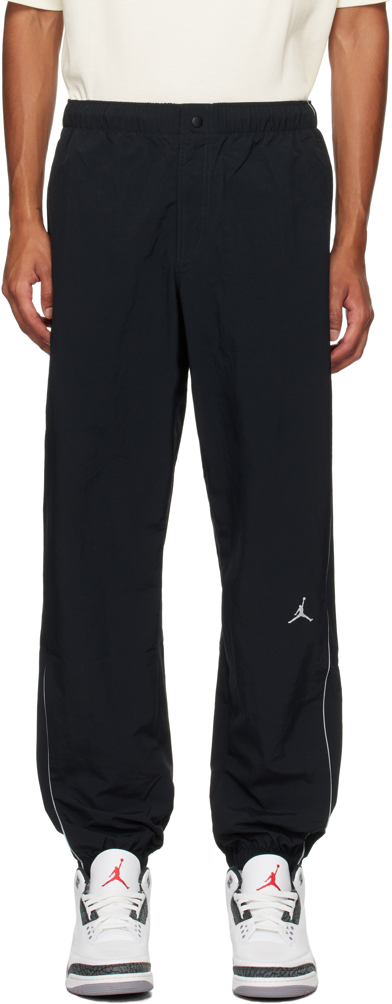 Black Jordan MVP Track Pants