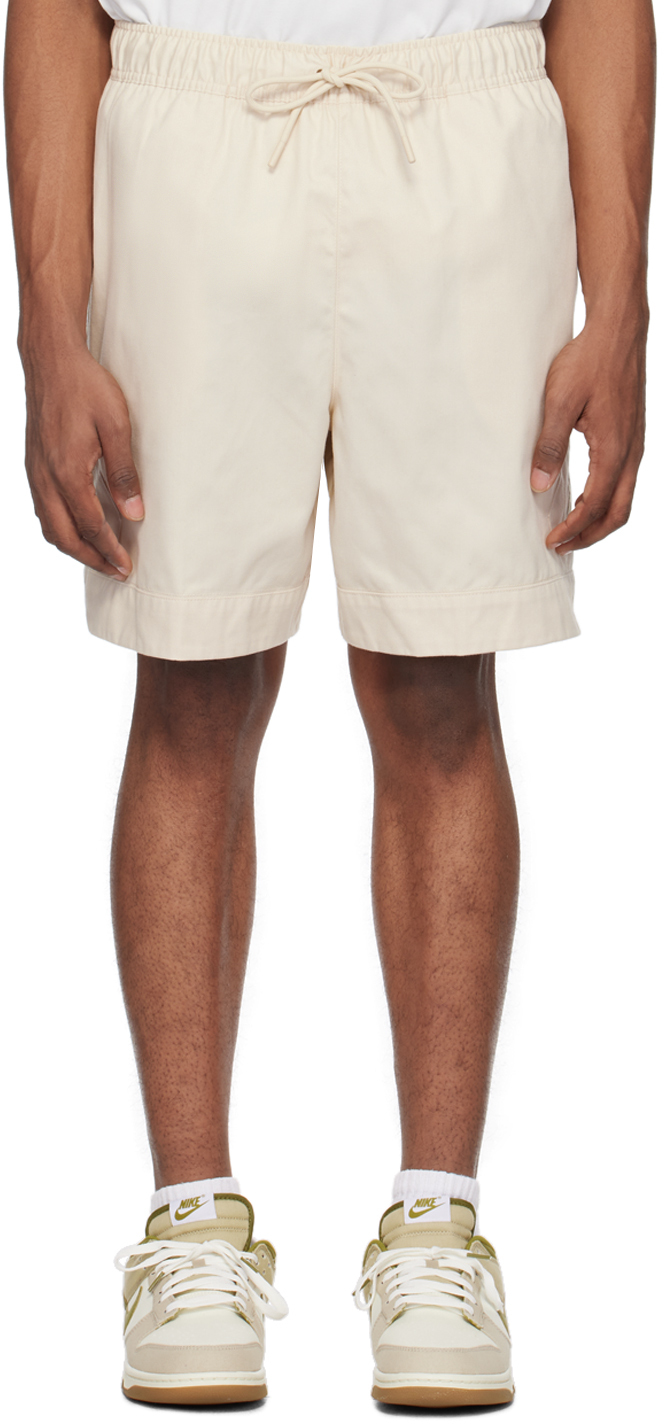 Shop Nike Beige Diamond Shorts In Legend Lt Brown