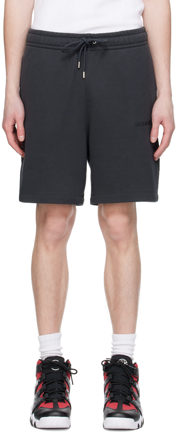 Black Wordmark Shorts