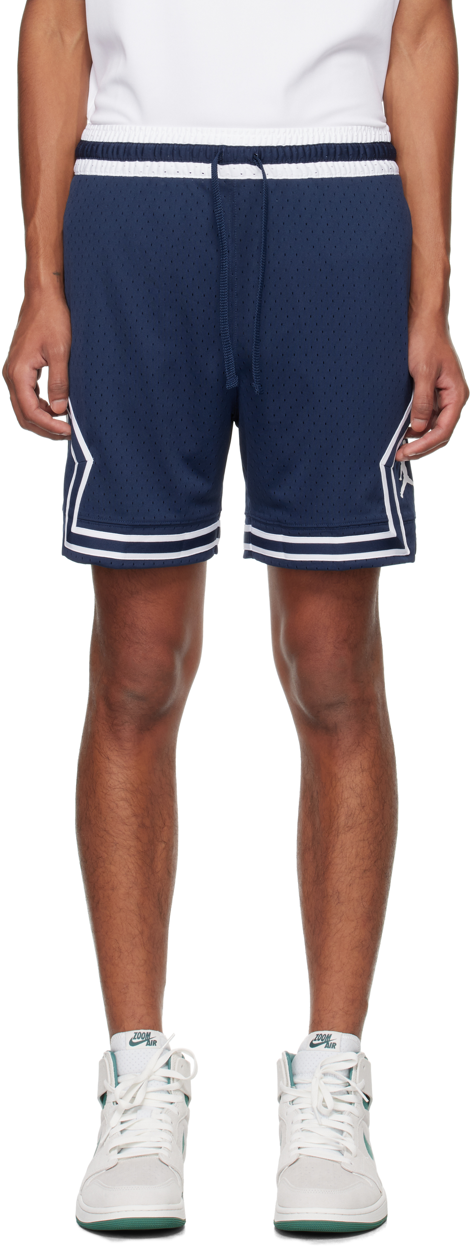 Navy Jordan Dri-FIT Sport Shorts