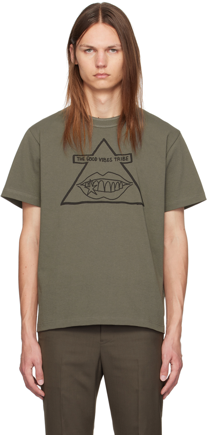 Khaki Gonz Edition 'The Good Vibes Tribe' T-Shirt