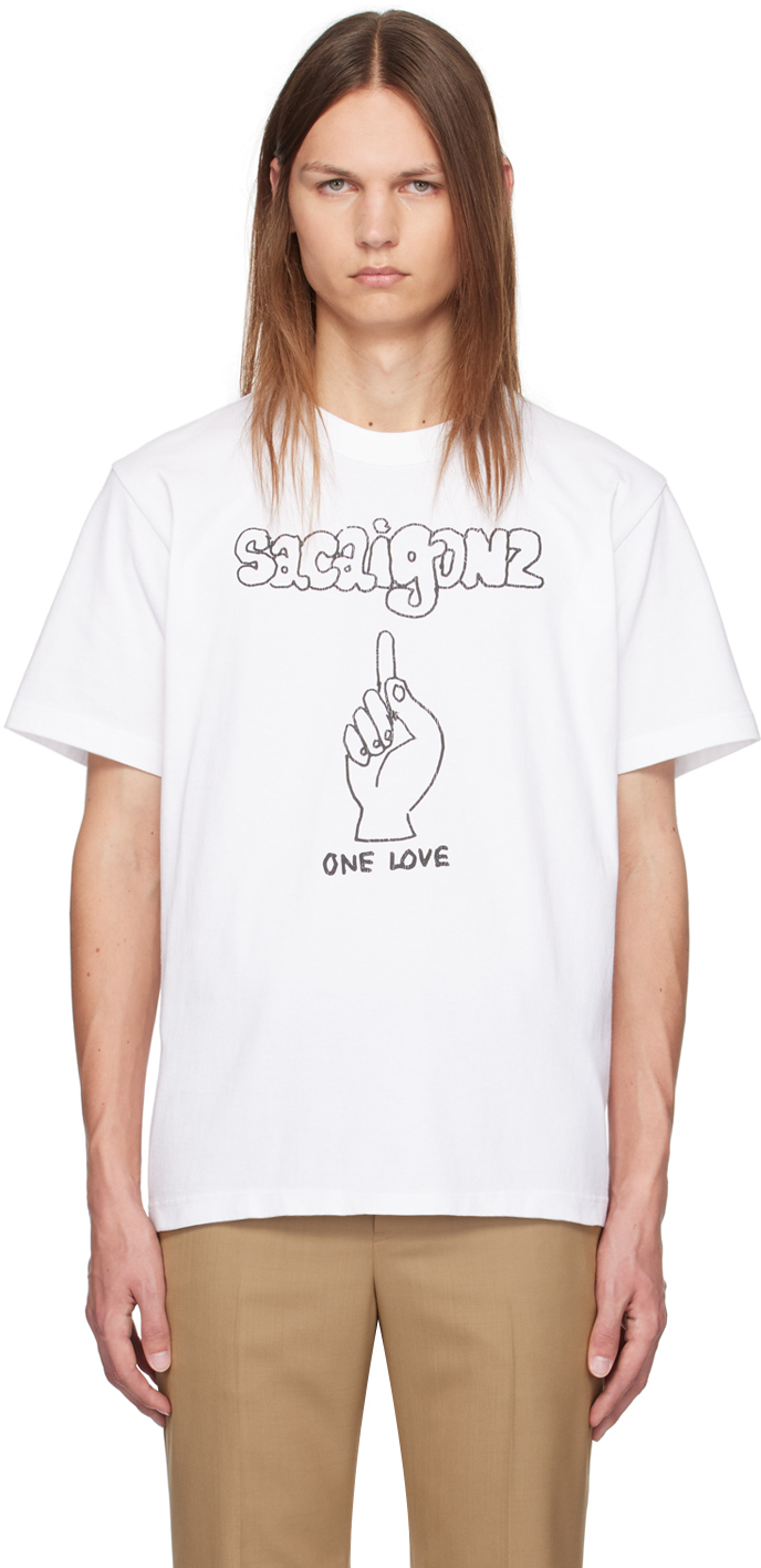 White Gonz Edition 'sacaigonz' T-Shirt