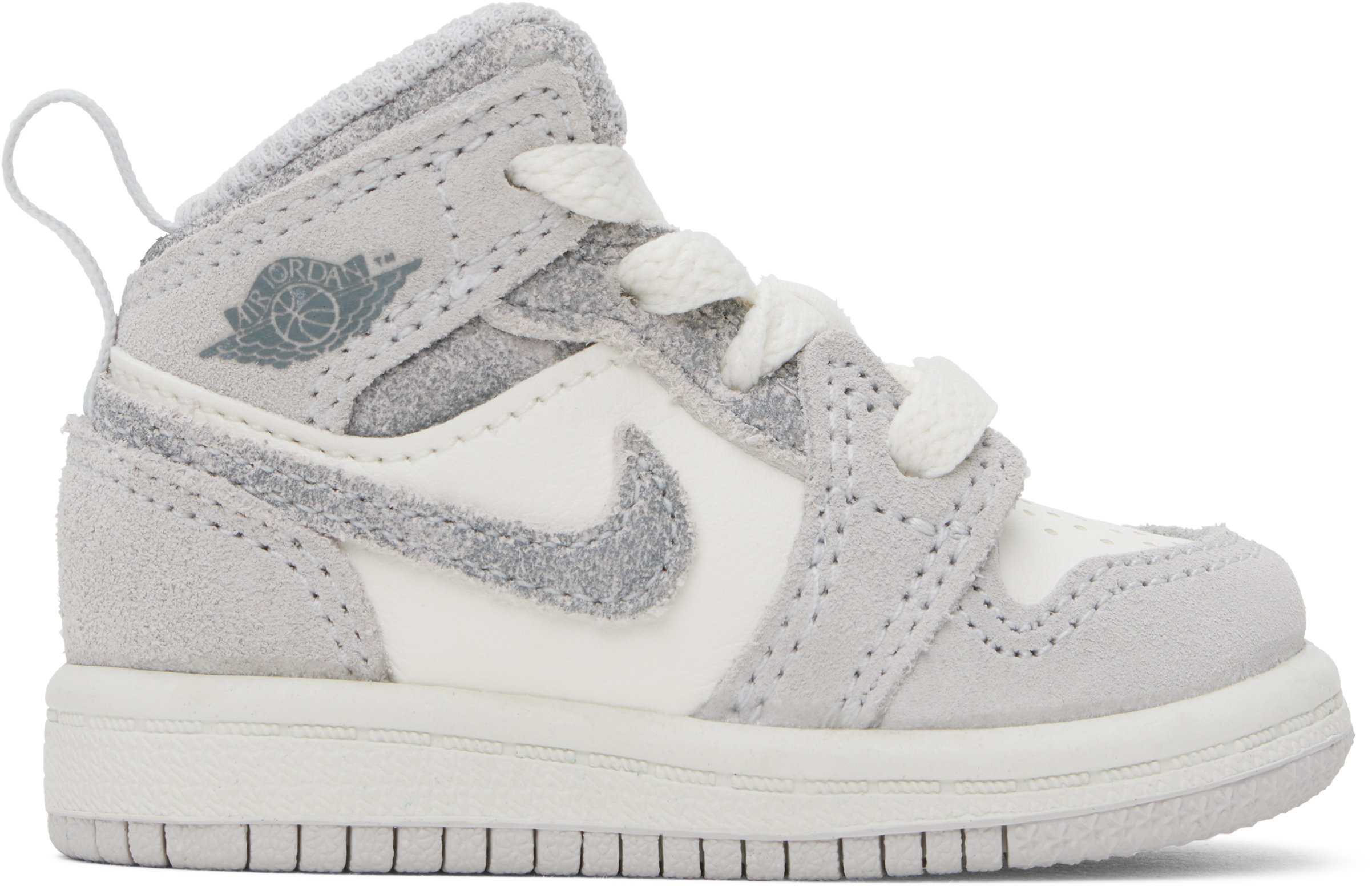 Gray and white jordan 1 online