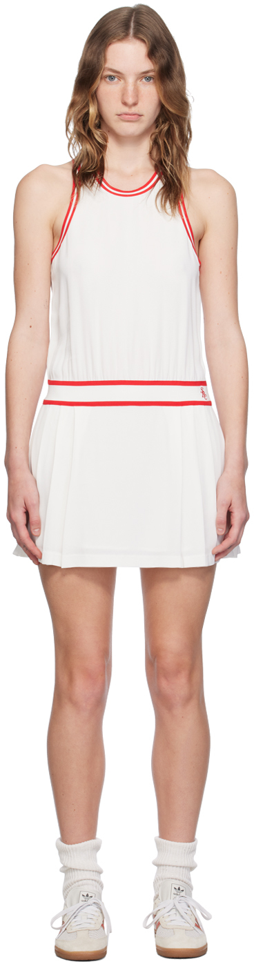 Shop Sporty And Rich White Src Phoebe Minidress