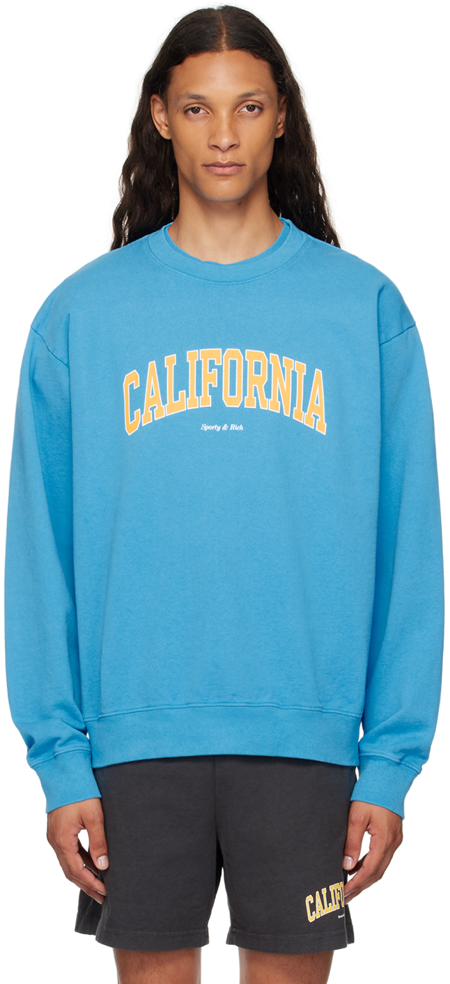 Blue 'California' Sweatshirt