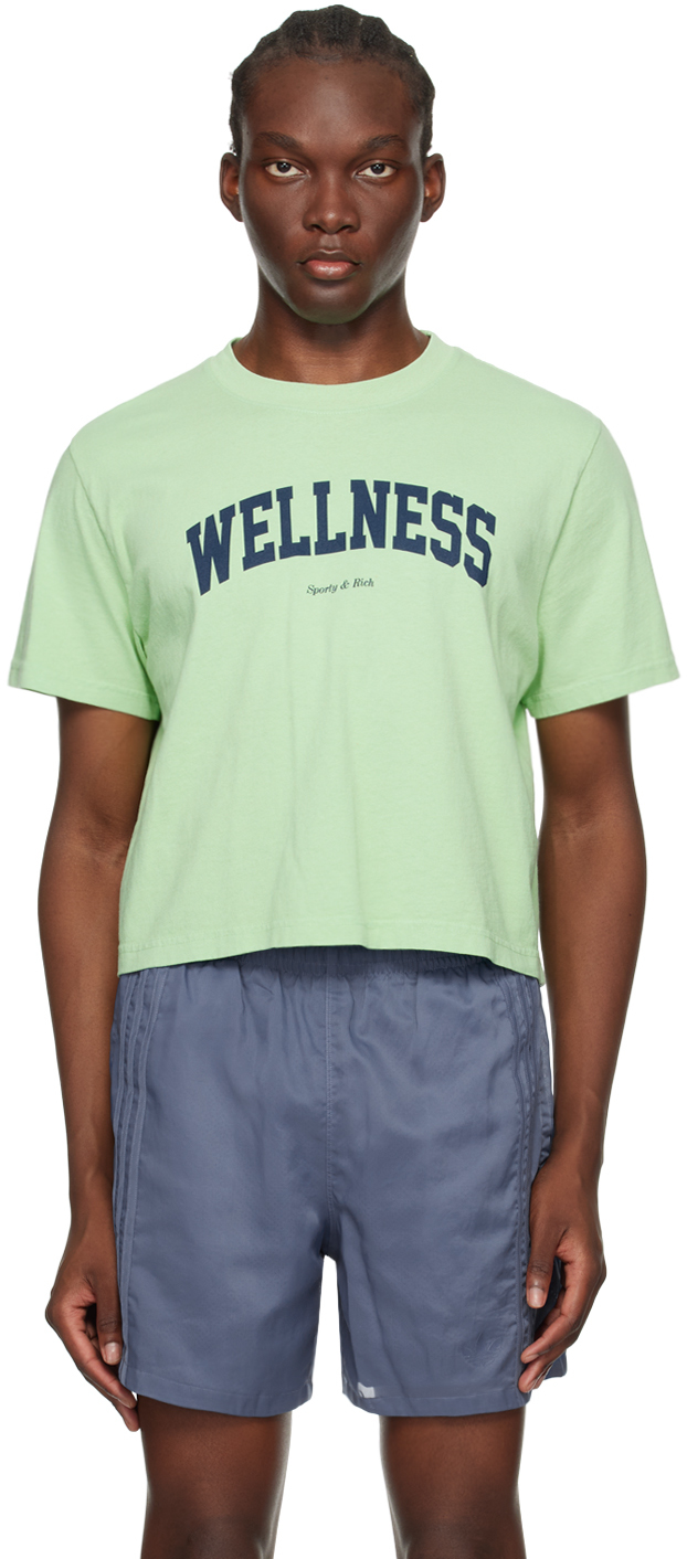 Green 'Wellness' Ivy T-Shirt