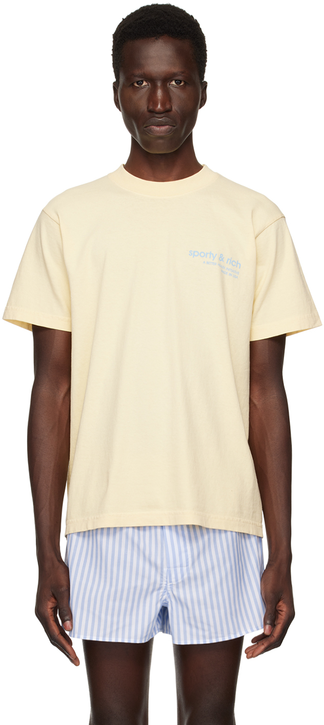 Yellow USA Health Club T-Shirt