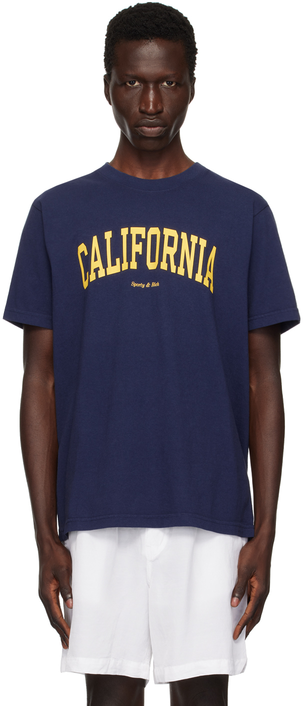 Navy 'California' T-Shirt