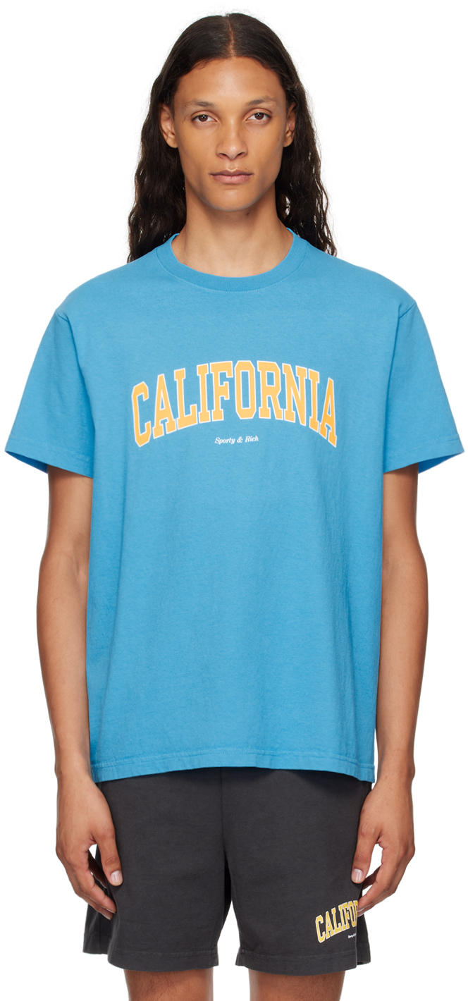 Blue 'California' T-Shirt