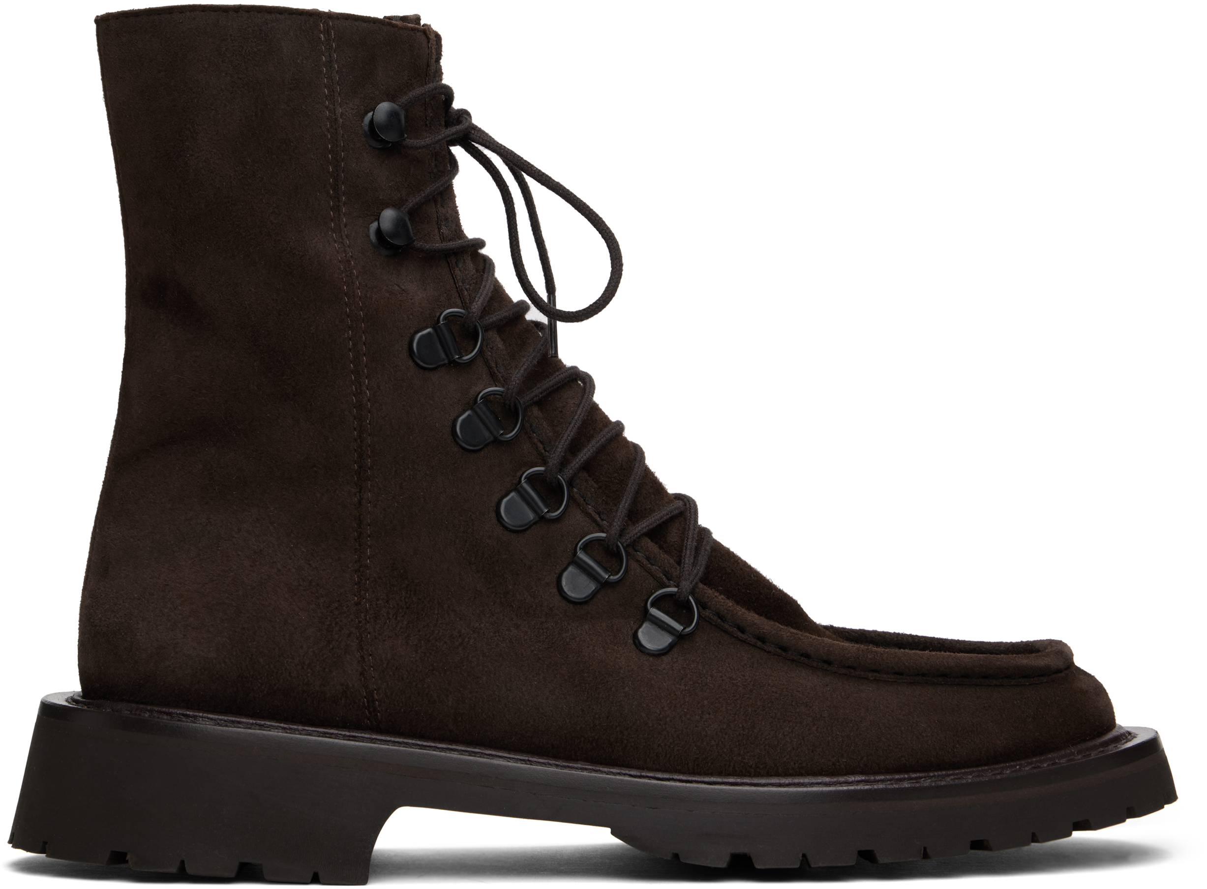 Brown College Boots