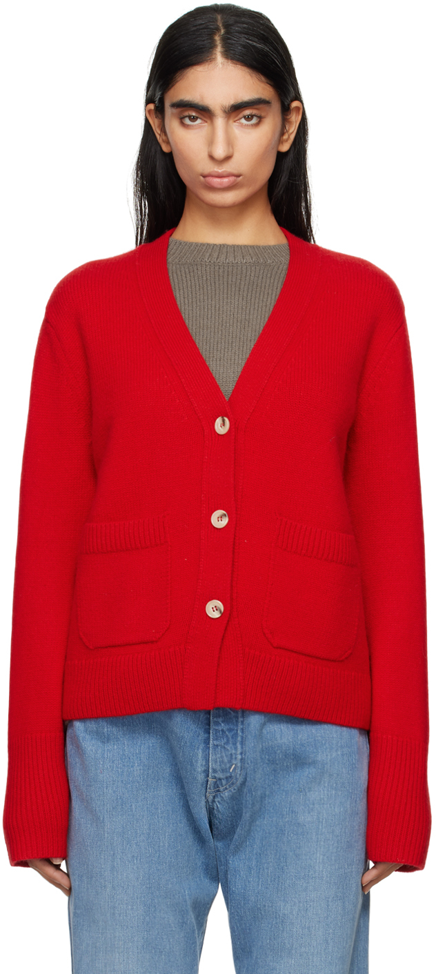 Red Janelle Cardigan