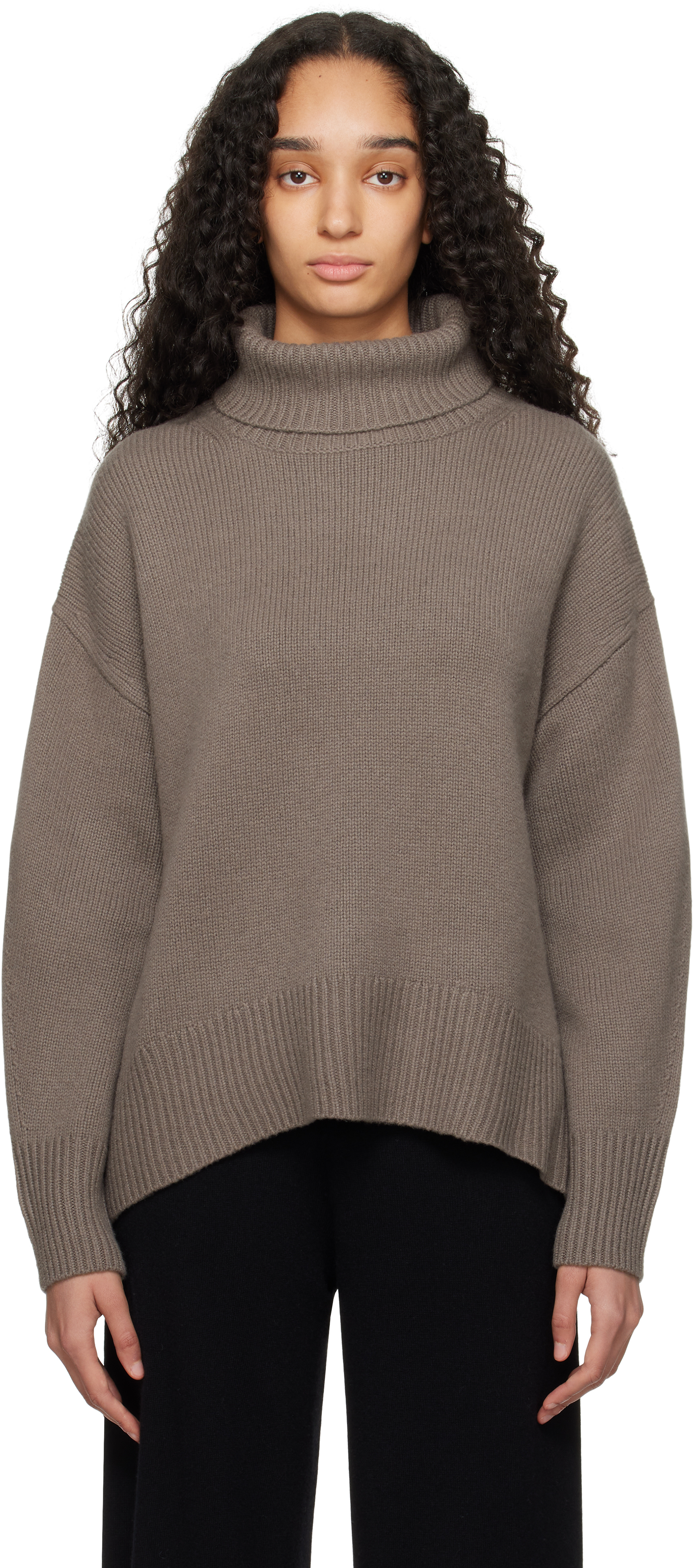 Black World's End Turtleneck