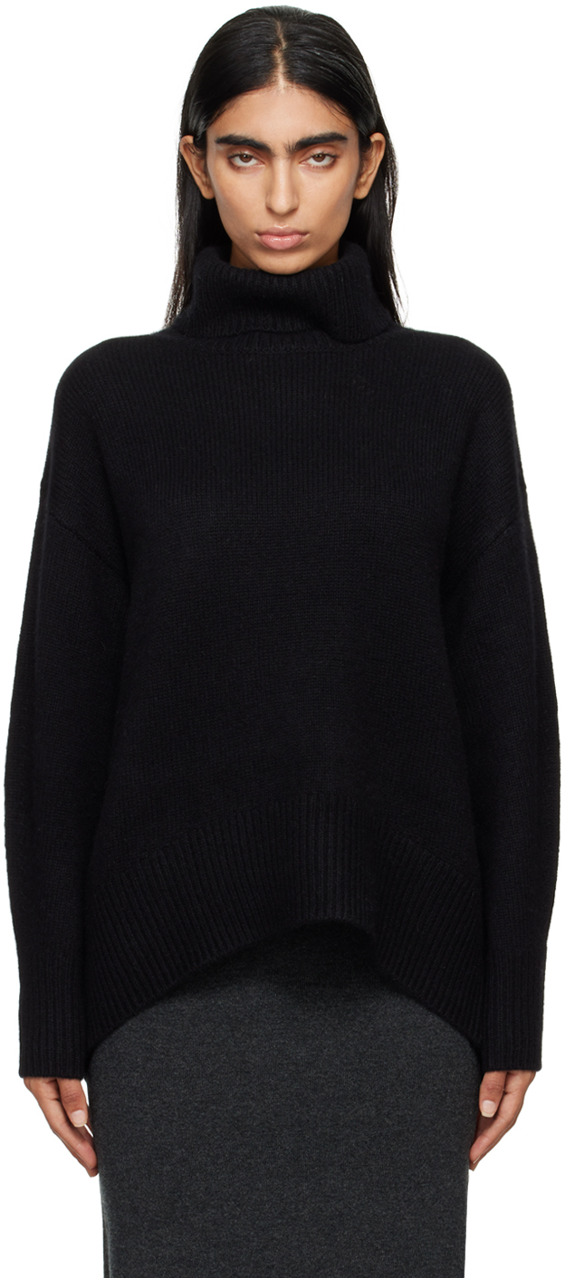 Black World's End Turtleneck