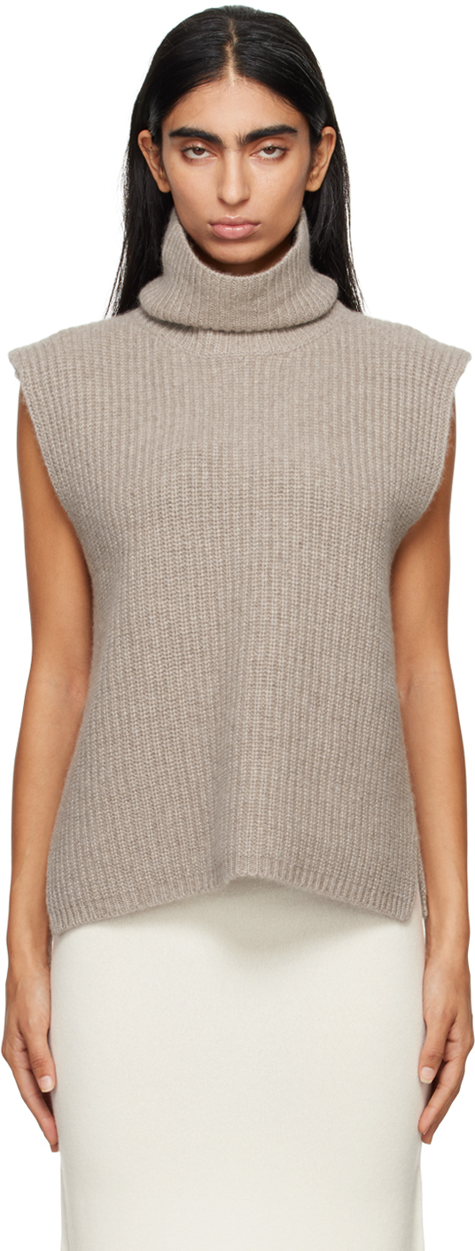 Taupe Emily Vest