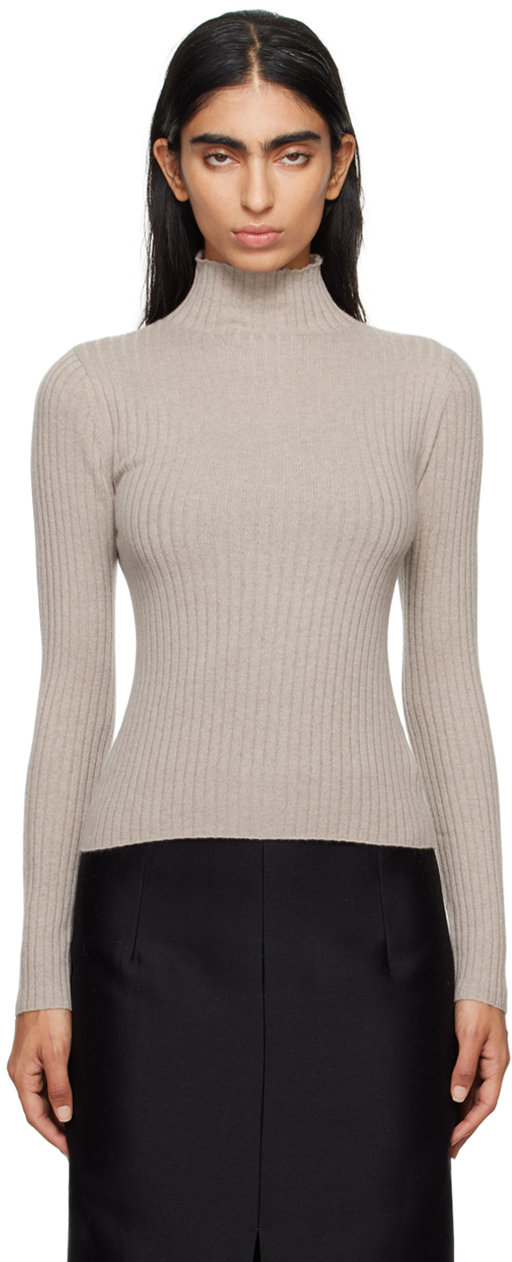 Taupe Ariana Turtleneck