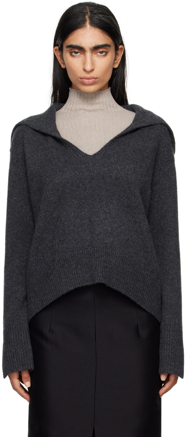 Gray Cortina Sweater