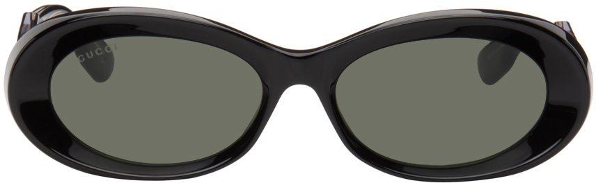 Tortoiseshell Oval Sunglasses