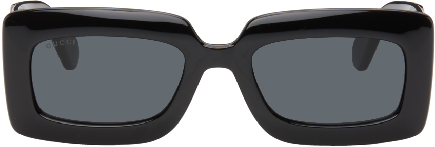 Black Rectangular Sunglasses