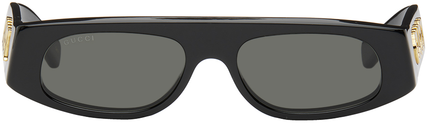 Black Geometric Sunglasses