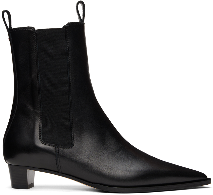 Black Kiki Chelsea Boots