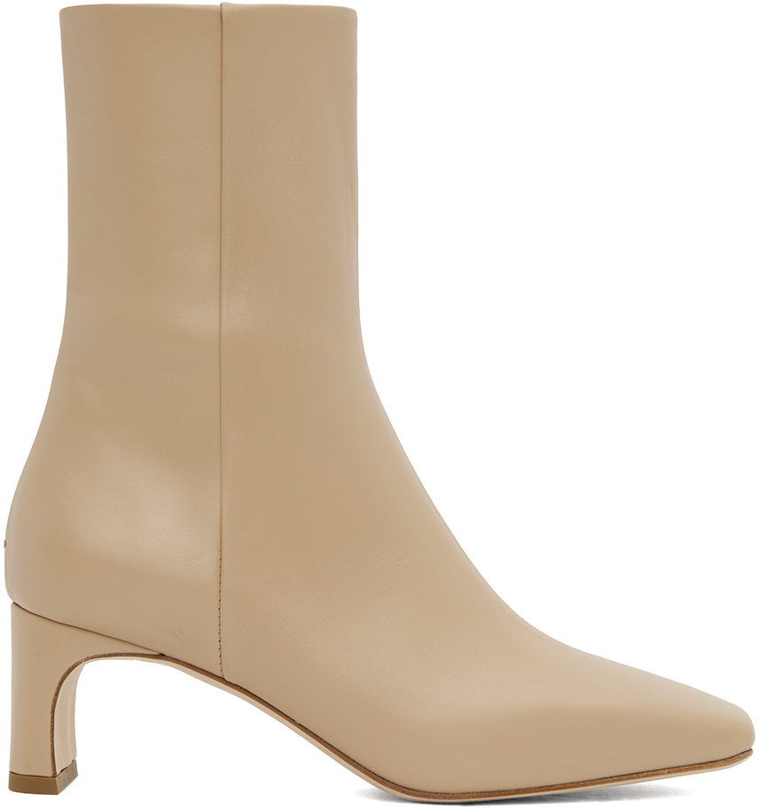 Beige Tabitha Ankle Boots