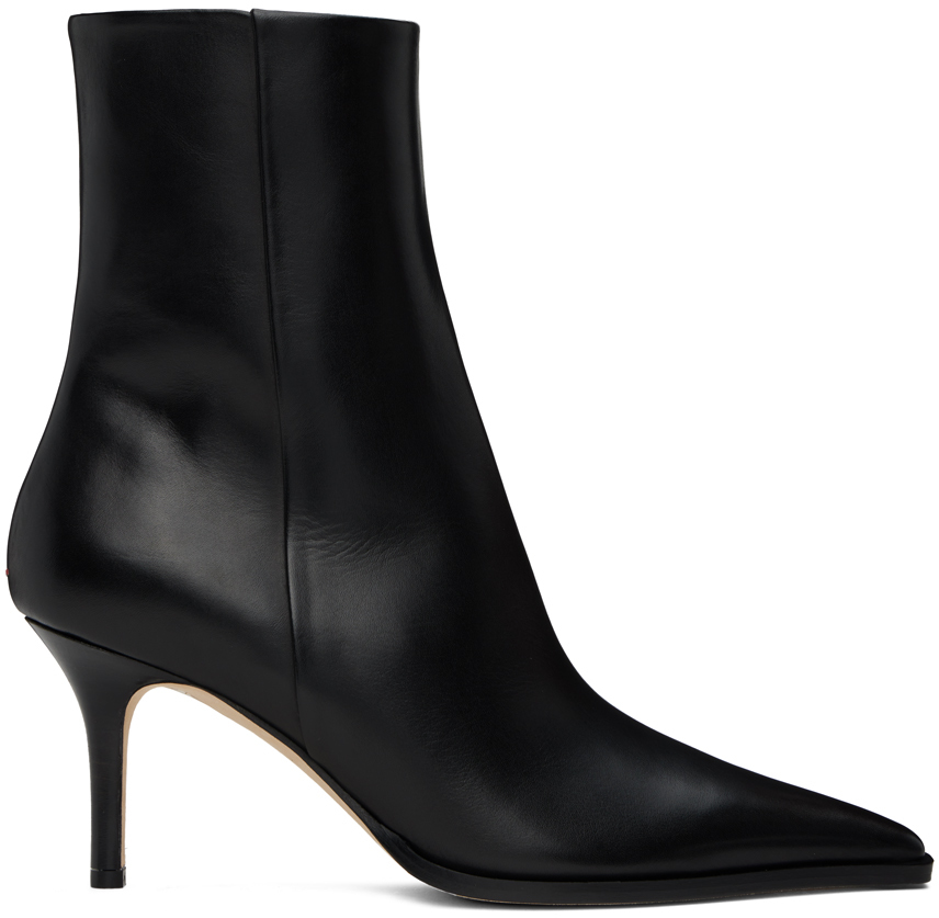 Black Hexi Ankle Boots