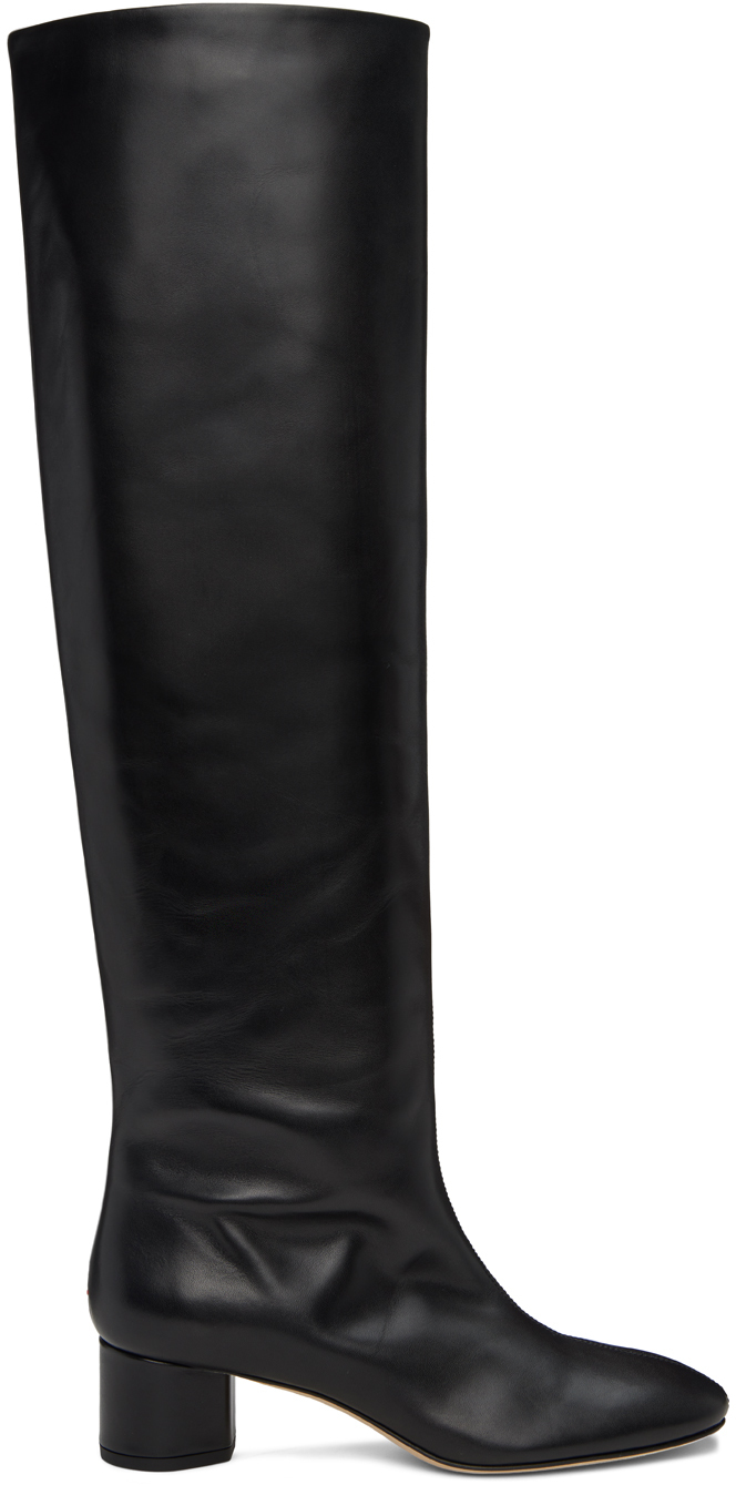 Black Willa Over-Knee Boots