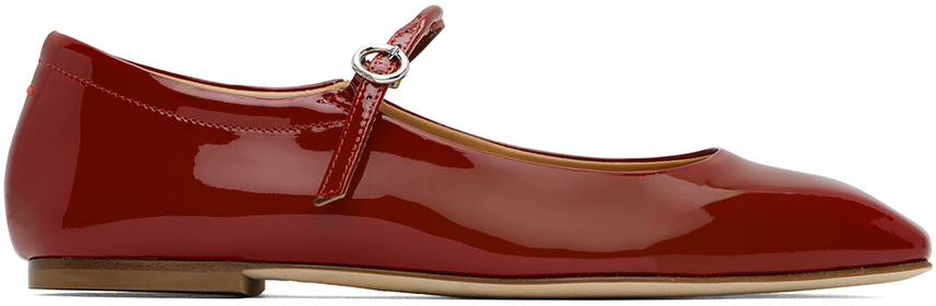 Red Uma Ballerina Flats