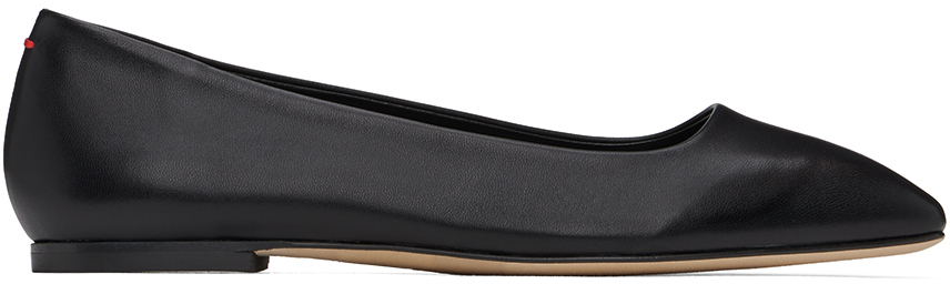 Black Ida Ballerina Flats