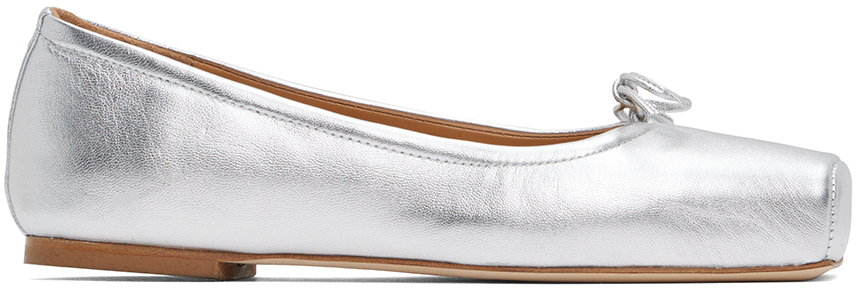 フラットシューズ AEYDE Woman Ballet flats Silver A11FLGBRS08FL26920051 SILVER Aeyde | UMA Silver Mary Jane Flat