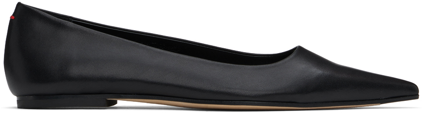 Black Cassy Ballerina Flats