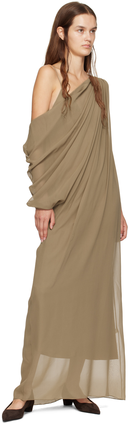 Aeyde Brown Judi Heels In Moka