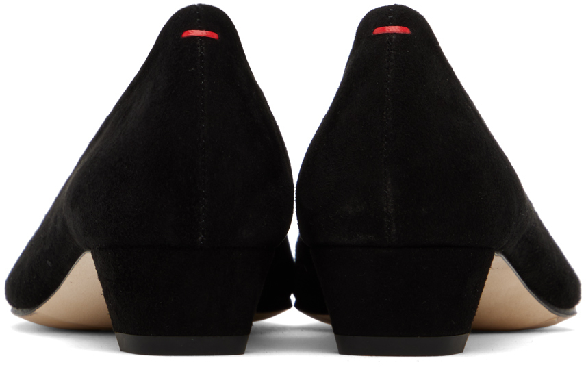 Shop Aeyde Black Judi Heels