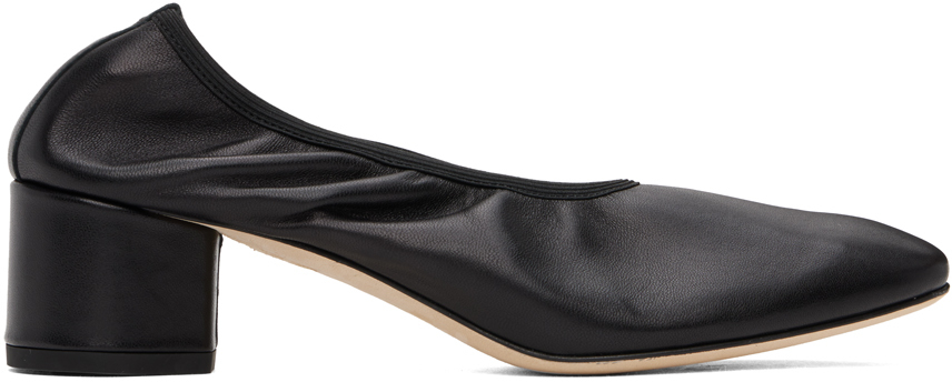 Aeyde Black Gemma Heels