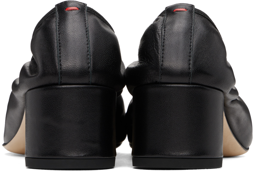 AEYDE BLACK GEMMA HEELS