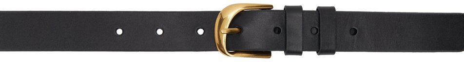 Black Twist Buckle Belt